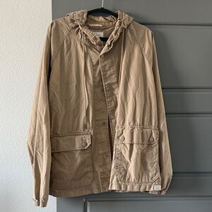 Denim & Flower Tan Military Field Jacket